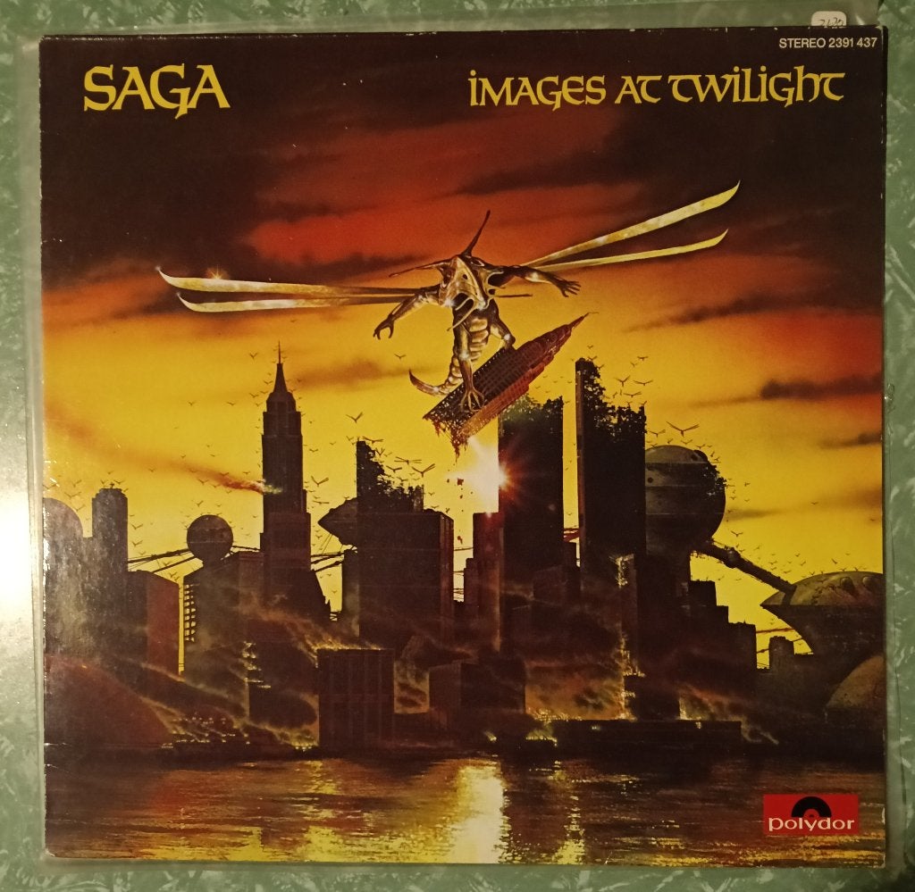 Saga-afbeelding bij schemering, Cd's en Dvd's, LP, Ophalen of Verzenden, 12 inch, Progressive Rock
