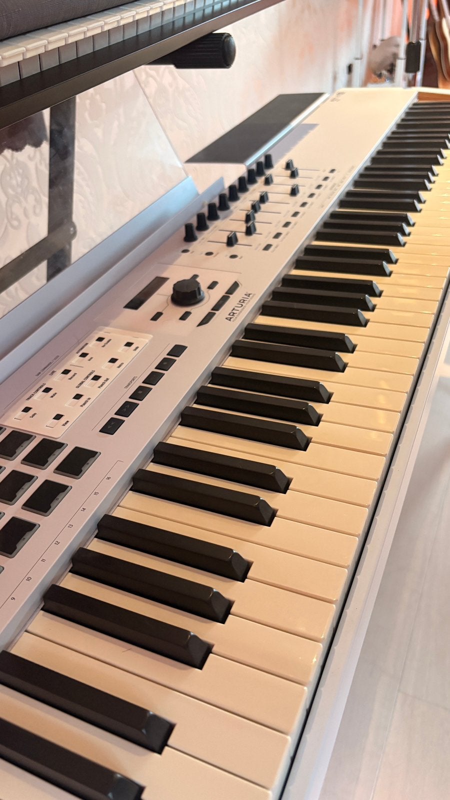 Arturia midi controller incl houten pooten Keylab 88 mk 2, Muziek en Instrumenten, Ophalen, Zo goed als nieuw