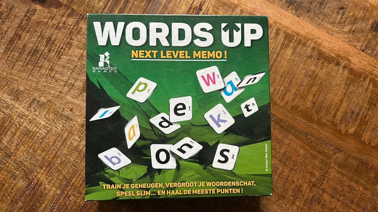 Jeu de société Words up Memo, Enlèvement ou Envoi, Comme neuf