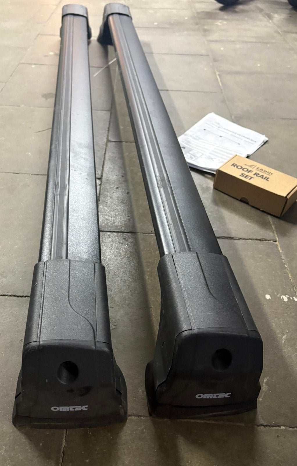 Barres de toit OMTEC/ERKUL  Vw Multivan T6 /T6.1 (2015-2024), Enlèvement, Comme neuf