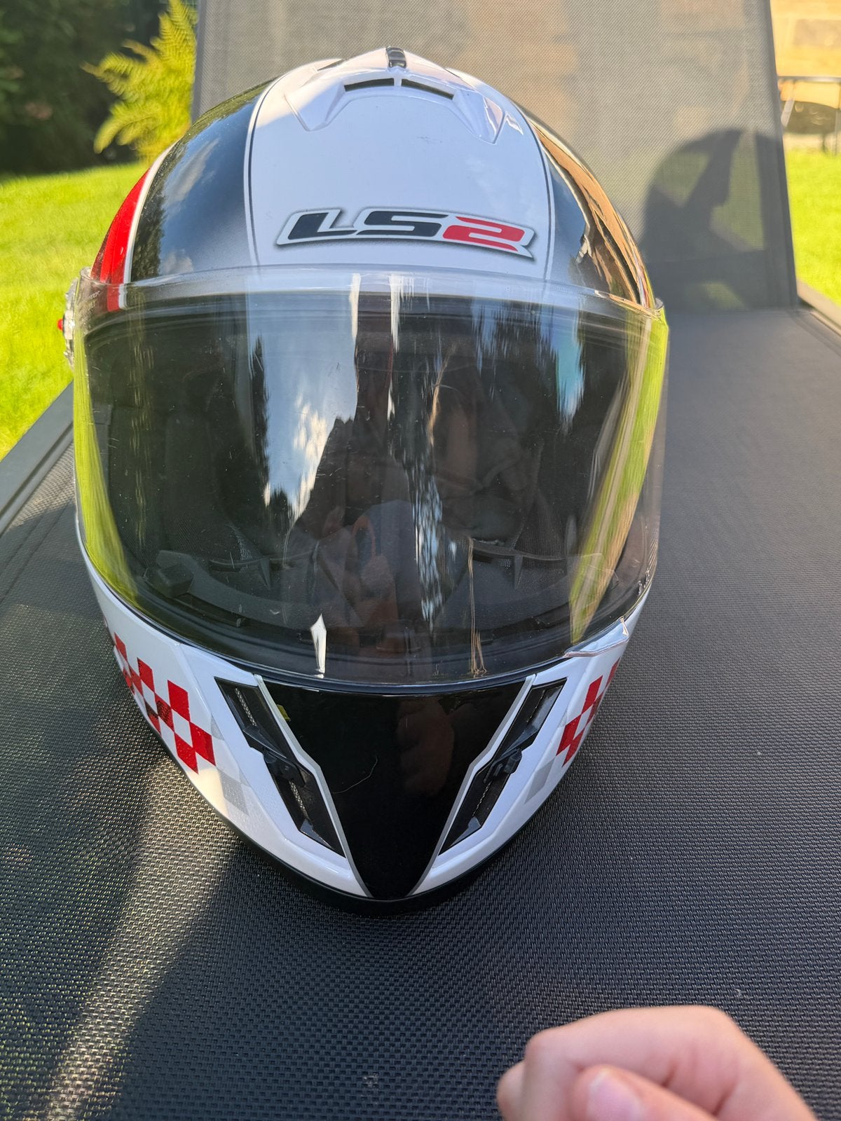 Casque moto enfant LS2 FF392 Chrono Junior – Taille S – 45 €, Enlèvement
