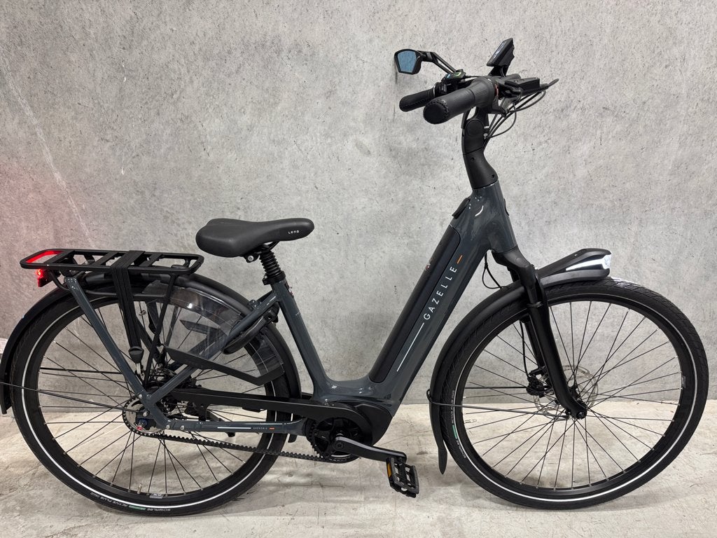 Elektrische fiets | Gazelle Grenoble | Bosch Performance, Fietsen en Brommers, Ophalen, Zo goed als nieuw, Minder dan 47 cm, 50 km per accu of meer