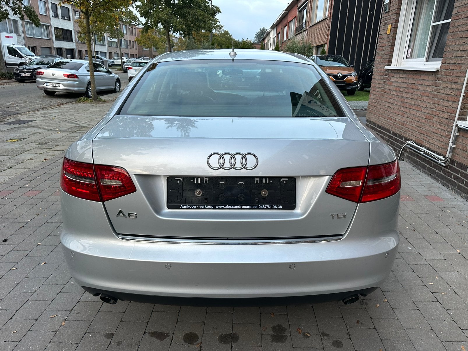 Audi A6 2.0tdi! Nieuwstaat! Airco*Navi* 165000km* Garantie!, Auto's, 139 g/km, Zwart, 4 cilinders, Leder