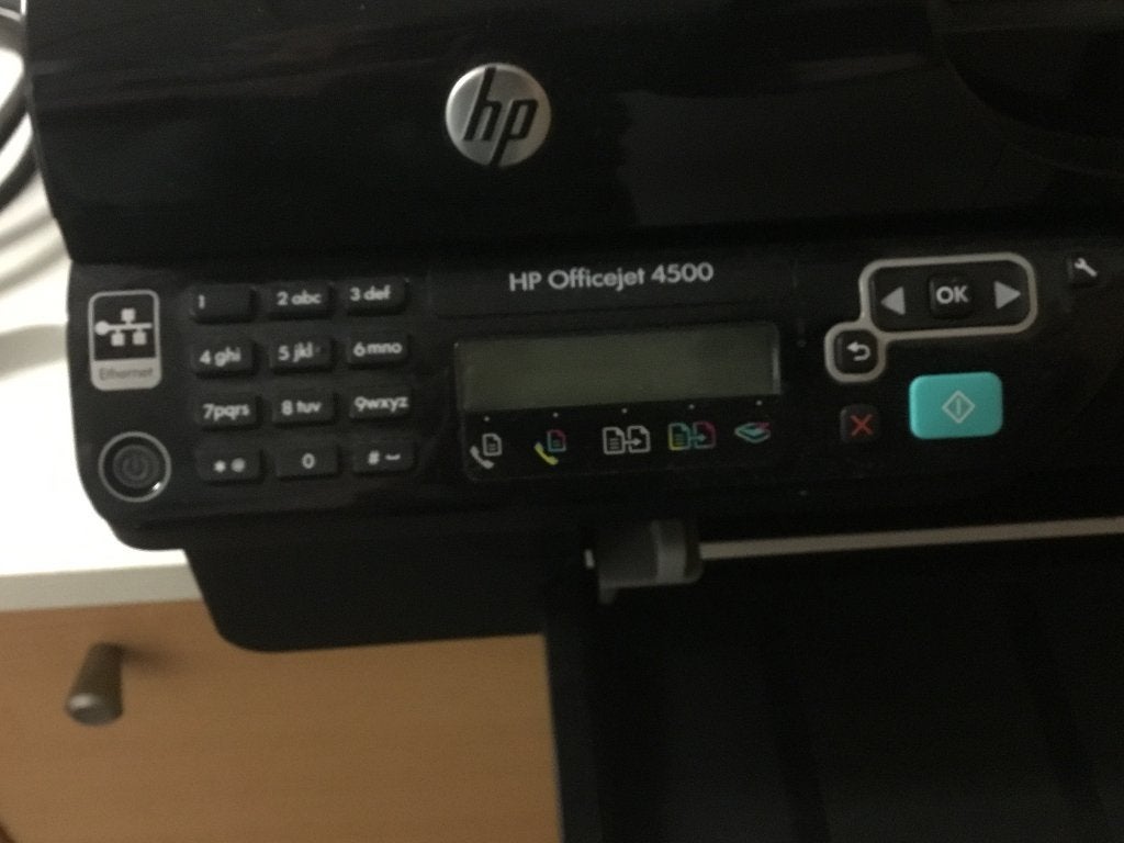 HP printer, Computers en Software, Printers, Ophalen, Kleur printen, Gebruikt, All-in-one