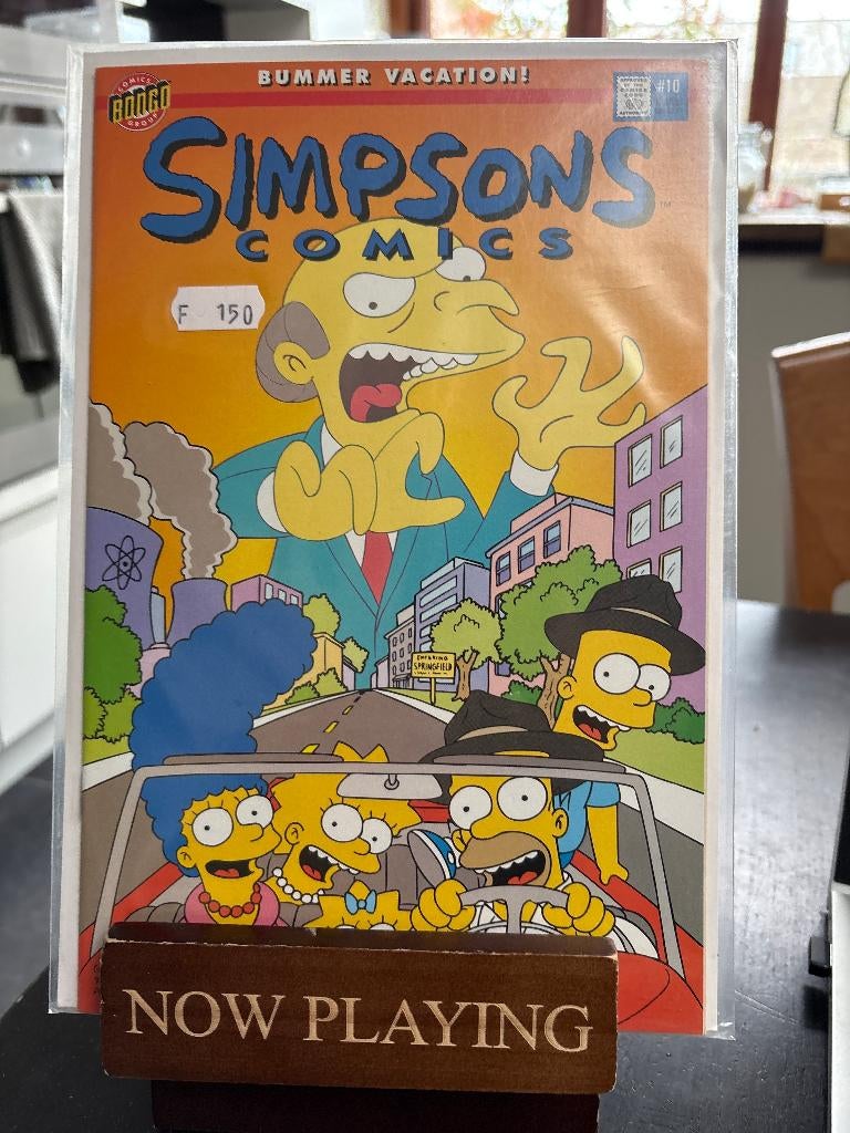Simpsons Comics #10 — Bongo Comics — 1995 — Très bon état, Enlèvement ou Envoi, Comme neuf, Comics, Amérique