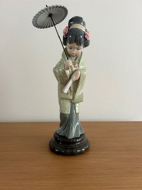 Lladro japanse lentegeisha, Antiquités & Art, Enlèvement