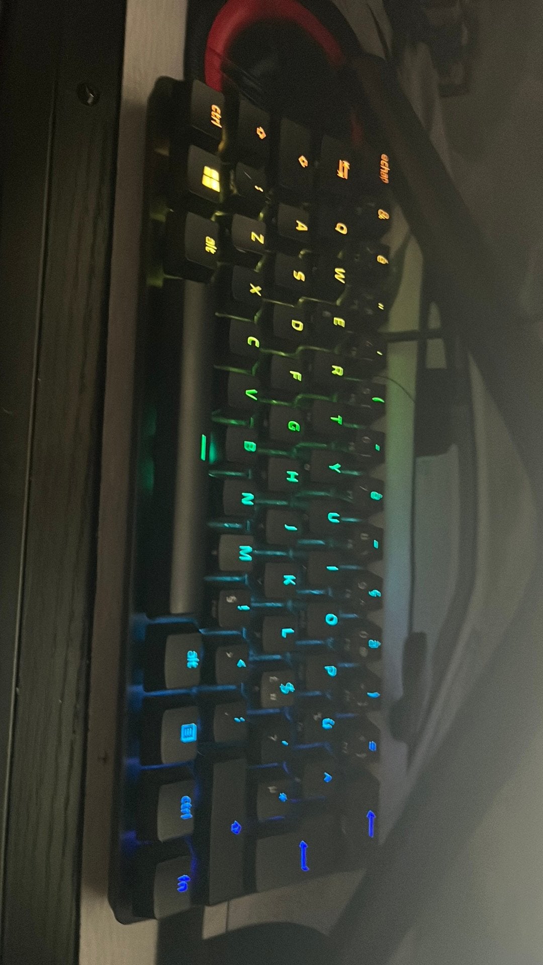 Gaming toetsenbord, Ophalen, Gaming toetsenbord, Zo goed als nieuw, Qwerty