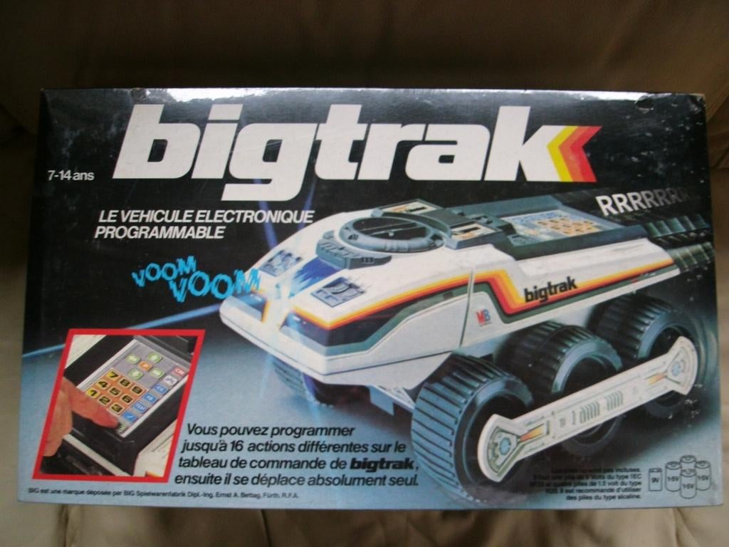 Vintage MB BIGTRAK neuf jamais ouvert, Ophalen of Verzenden, Nieuw