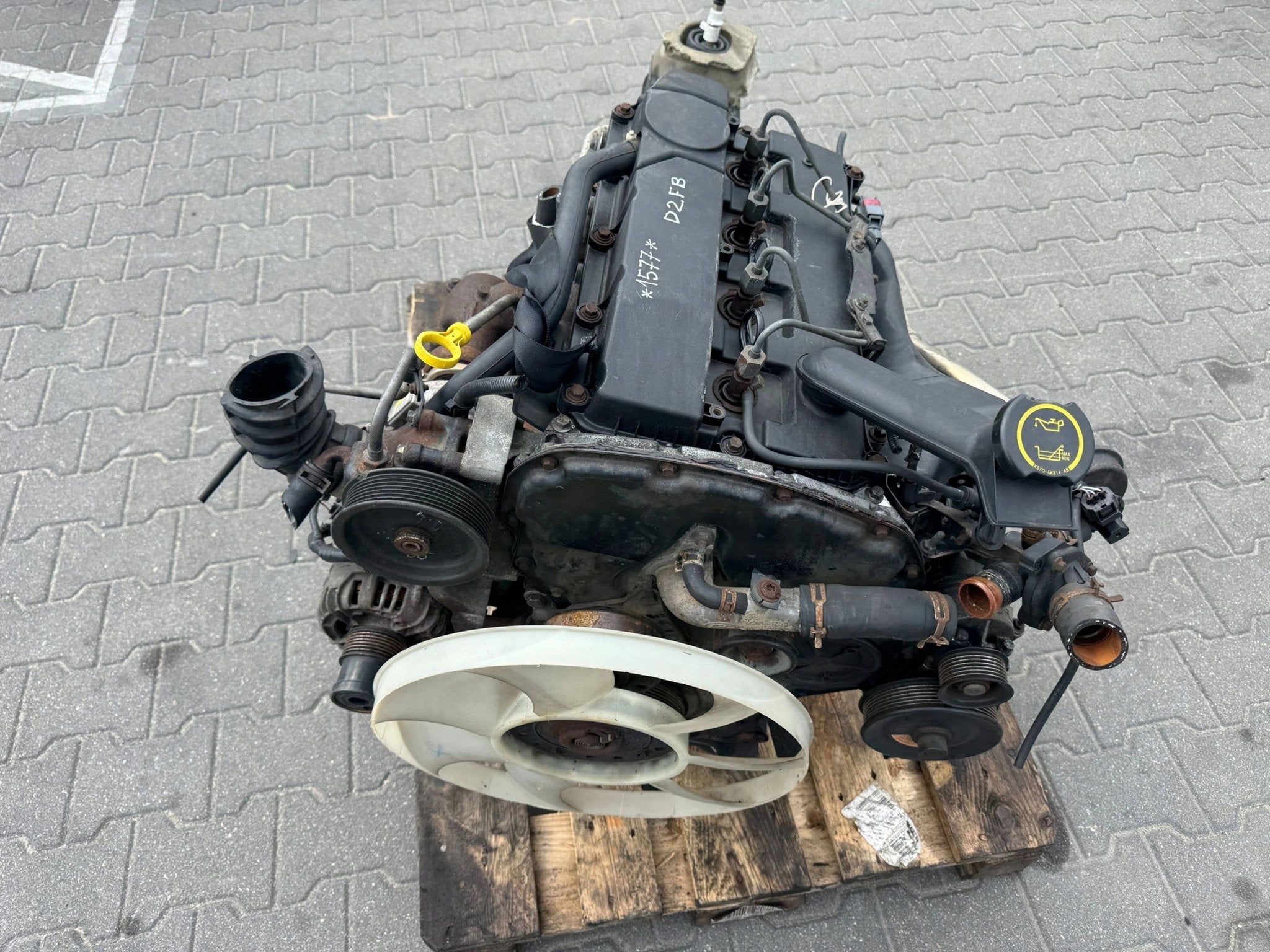 Moteur D2FB Complet FORD TRANSIT, Envoi, Utilisé, Daihatsu