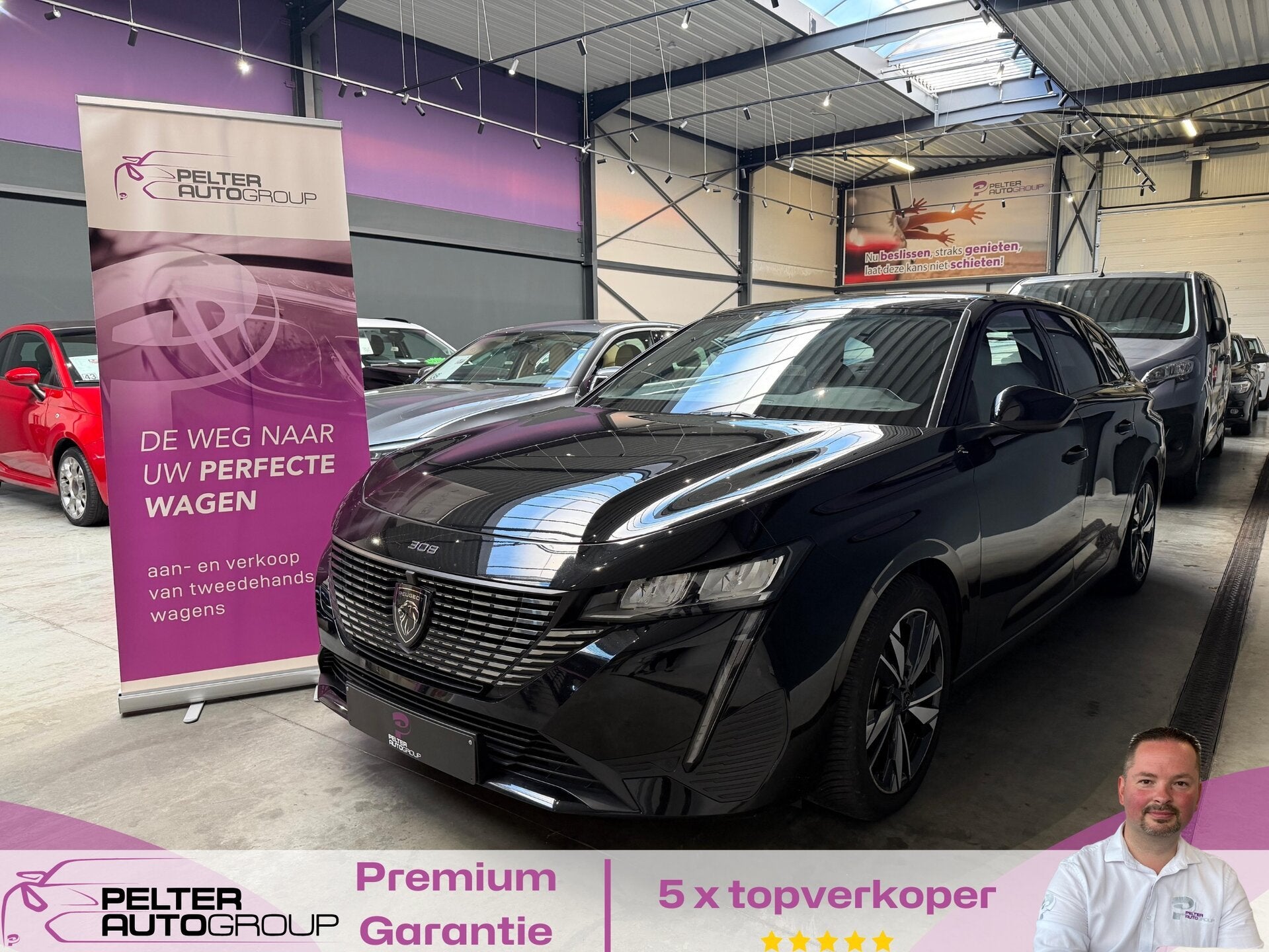 Peugeot 308 SW 1.5 BlueHDi Automaat Allure Pack GPS Camera, Autos, Peugeot, 0 kg, Achat, Euro 6, Entreprise