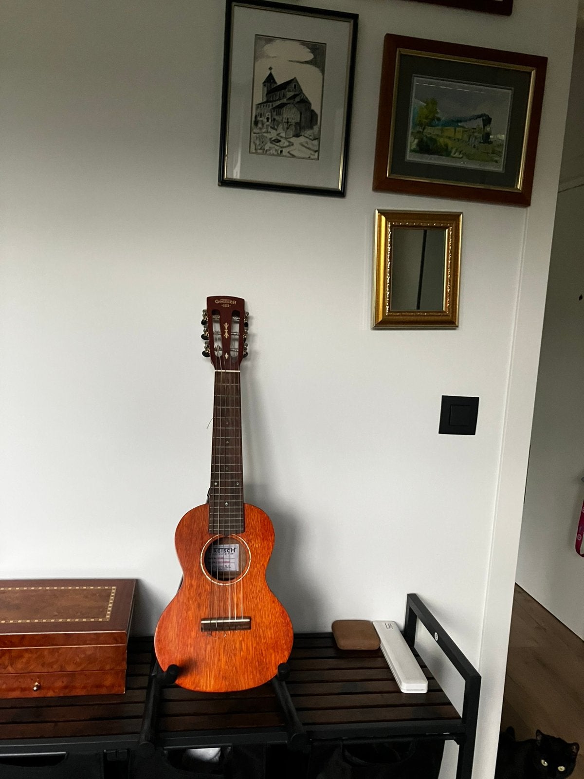 Ukulélé pour guitare Gretsch G9126 de la collection Roots., Enlèvement ou Envoi, Comme neuf, Acoustique, 6 cordes