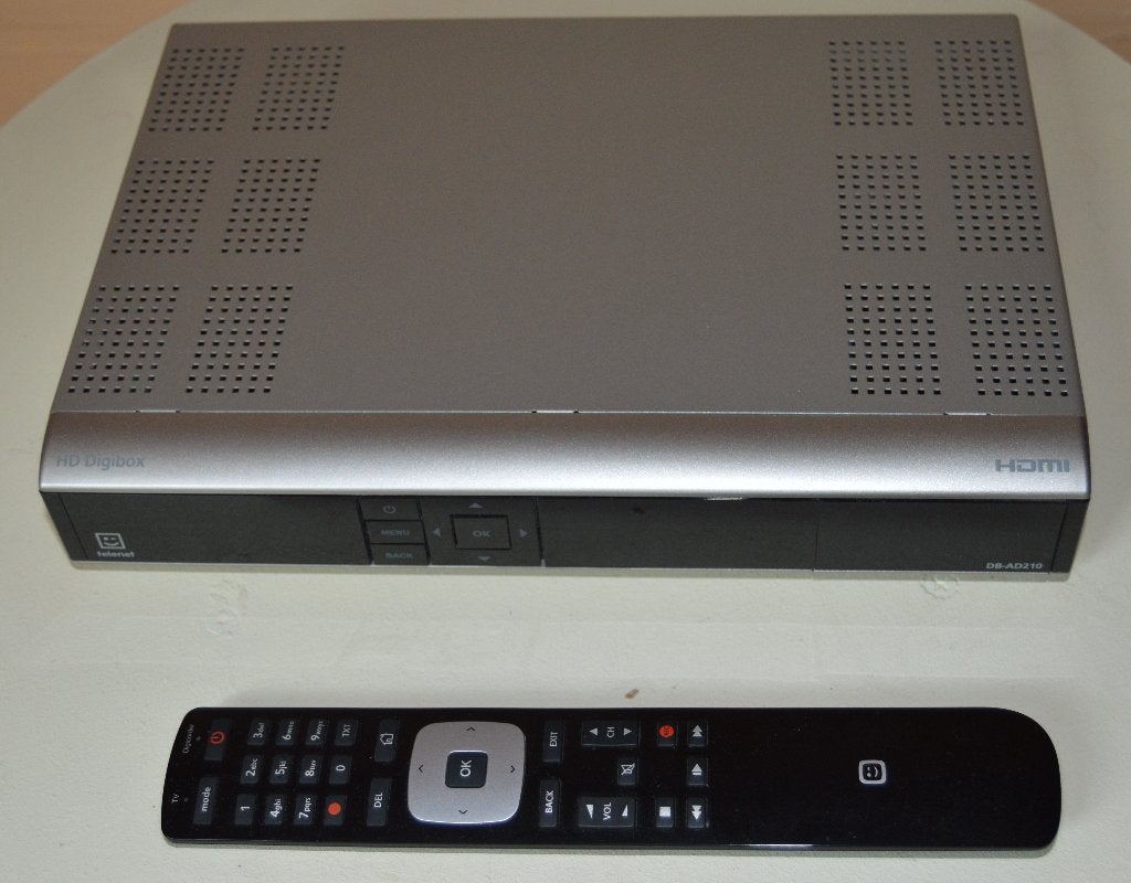 HD digibox, Ophalen, Gebruikt, Decoder