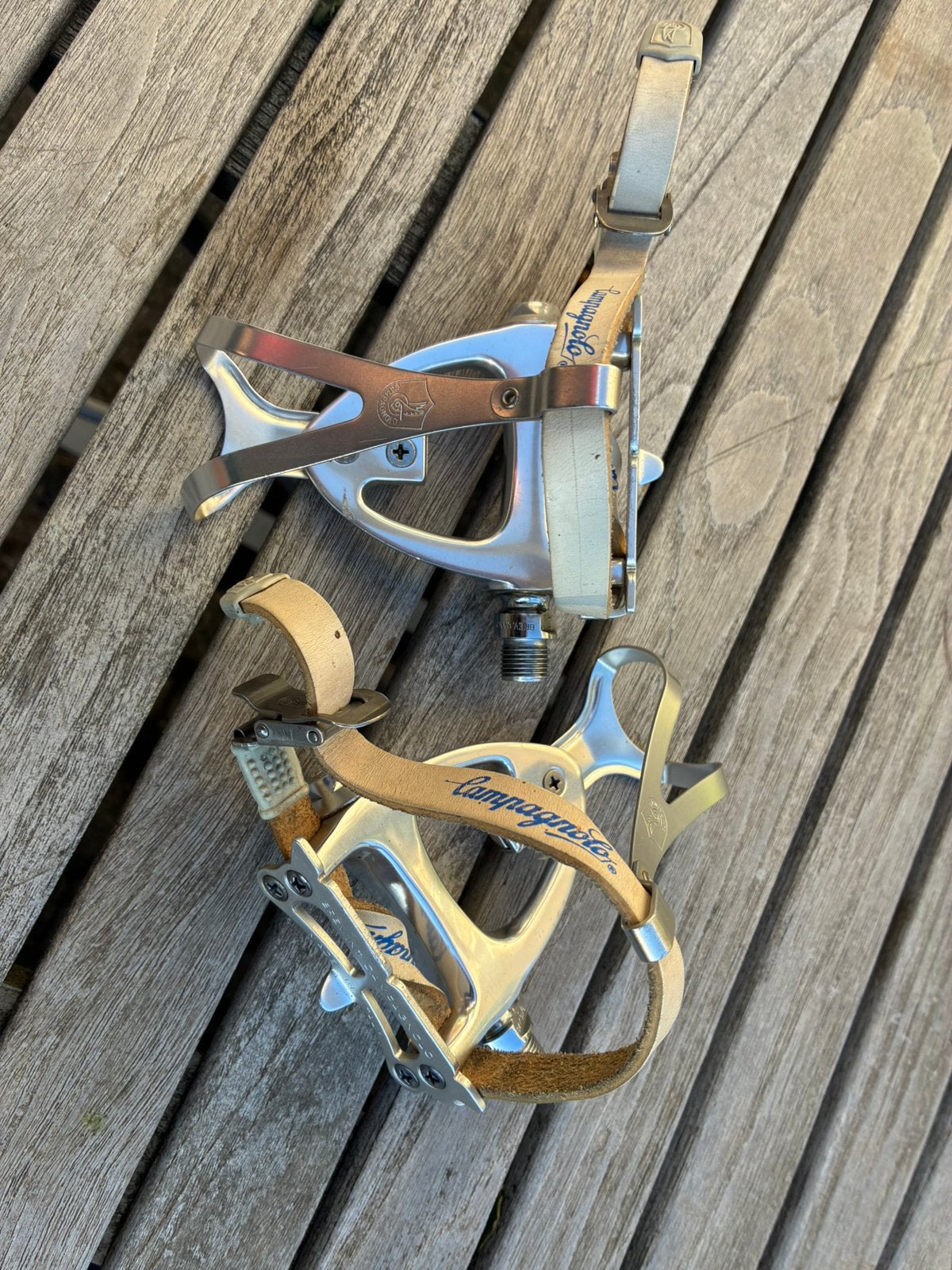 Campagnolo C-record pedalen, Vélos & Vélomoteurs, Enlèvement ou Envoi, Comme neuf