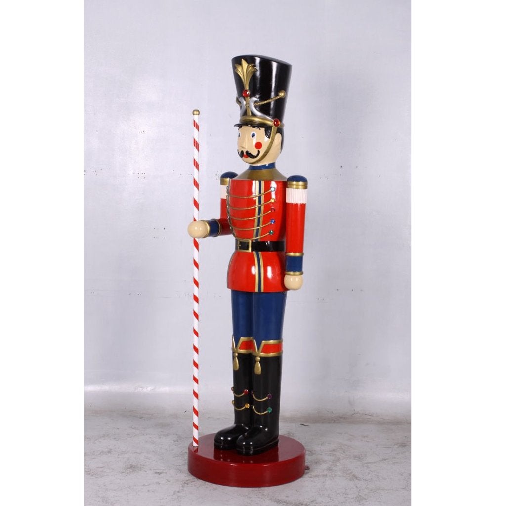 Soldat en jouet avec matraque - 201 cm - Casse-noisettes, Enlèvement, Neuf