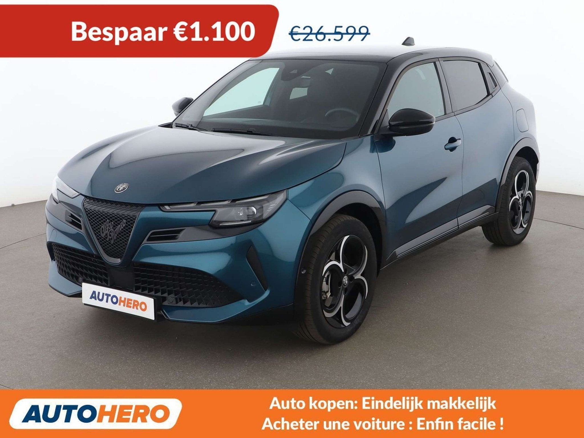 Alfa Romeo Junior 1.2 VGT Mild-Hybrid Q4 (bj 2025), Auto's, Automaat, Gebruikt, 1199 cc, 5 zetels