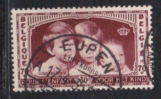 Belge 1935 - n 405, Envoi, Oblitéré