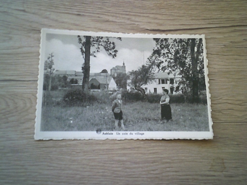 AUBLAIN: Un coin du village, Verzamelen, Ophalen of Verzenden, 1920 tot 1940, Ongelopen, Namen