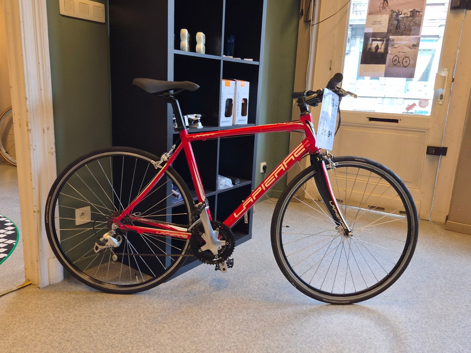 lapierre cruiser taille 52 vélo route vtc, Enlèvement, Utilisé, Frein sur jante