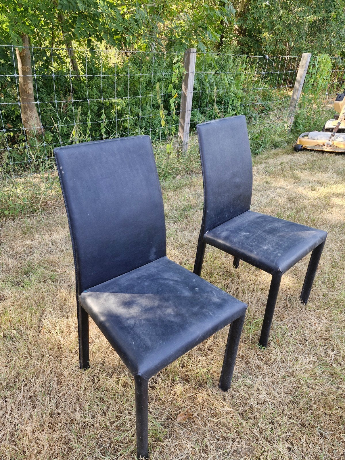 Lederen stoelen, Huis en Inrichting, Ophalen