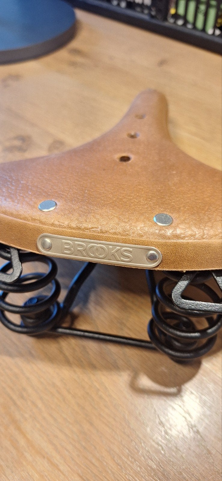 Brooks zadel B67 nieuw, Ophalen, Leer, Nieuw, Oldtimerfiets