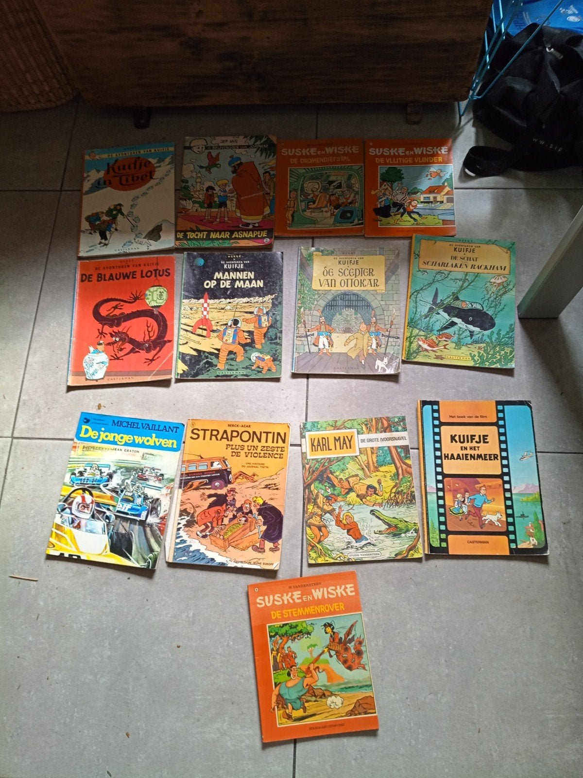strips, Boeken, Willy Vandersteen Jef nys, Europa, Meerdere comics, Ophalen