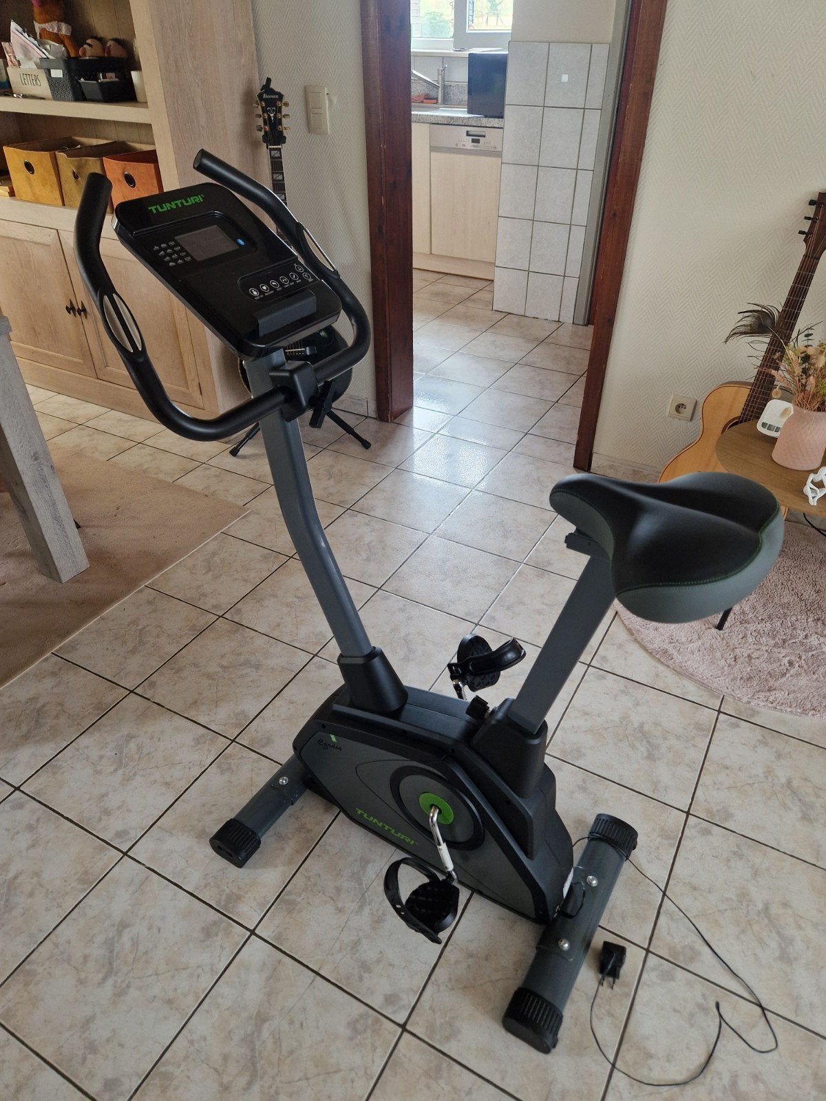 Tunturi cardio fit E35 ergometer. Bluetooth ondersteuning., Sport en Fitness, Ophalen, Zo goed als nieuw, Hometrainer