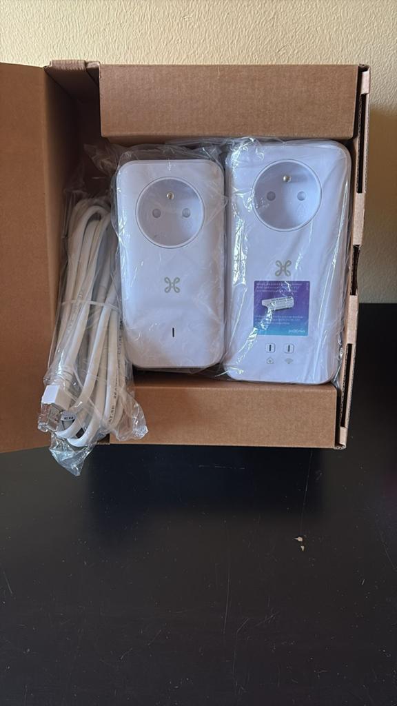 Adaptateur CPL + extension Wi-Fi (Proximus compatible), Ophalen, Nieuw