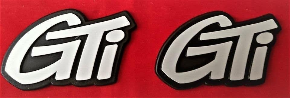 GTI EMBLEEM SETJE (2 STUKS ) NIEUW, Verzenden, Nieuw