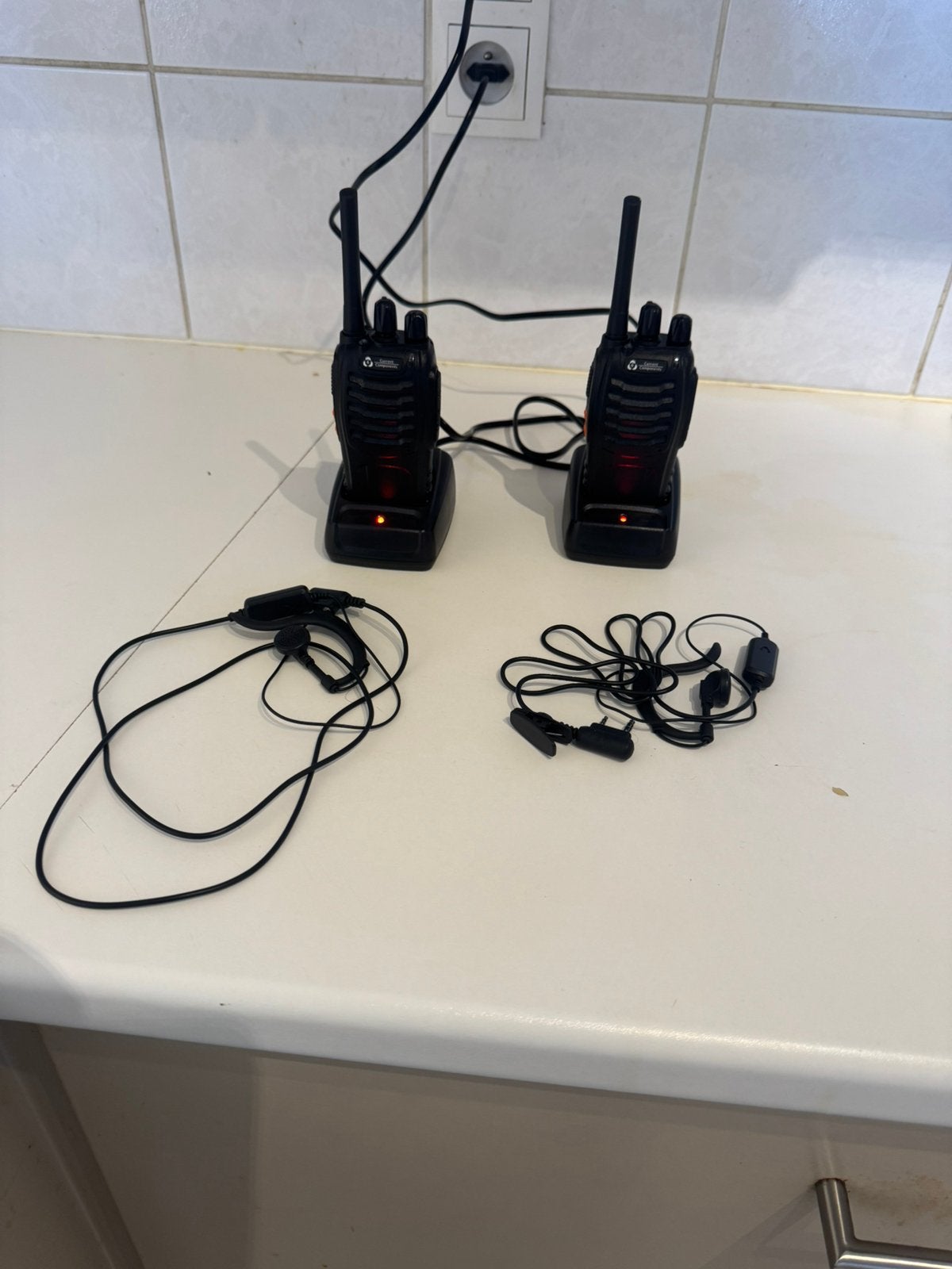 Walkie-talkies, Ophalen, Zo goed als nieuw