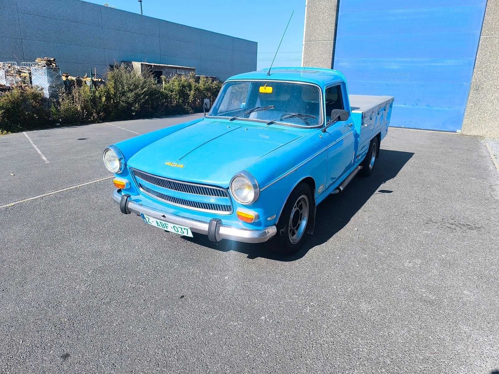 1974 | Peugeot | 404 Pick-up | Diesel | OLDTIMER | ZELDZAAM, Auto's, Gebruikt, Overige modellen, Bedrijf, Overige carrosserie