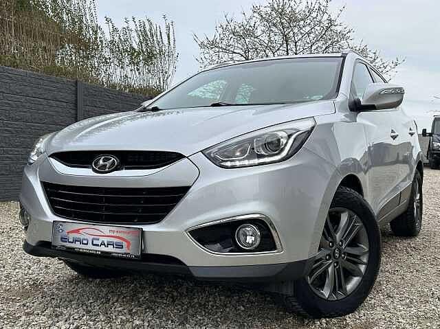 Hyundai iX35 1.6i 2WD Lounge CUIR/LED/CAMERA/CRUISE/GPS/, Auto's, Euro 5, 158 g/km, https://public.car-pass.be/vhr/915d4106-d802-42df-81cf-e49a12a39394