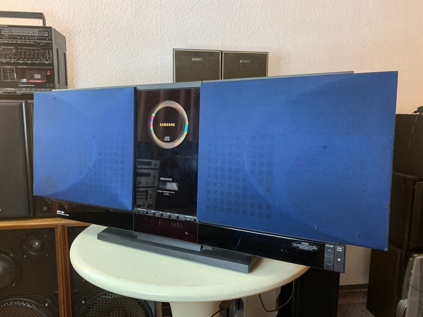Samsung S 1000 Chaine Hifi, TV, Hi-fi & Vidéo, Enlèvement, Utilisé, Lecteur CD