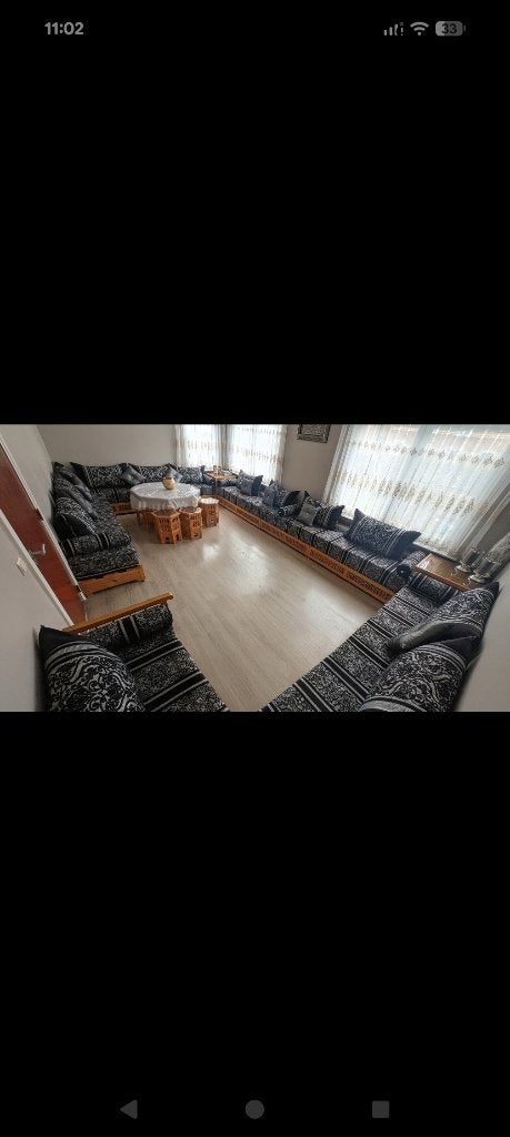 Marokkaanse woonkamer, Ophalen, Gebruikt
