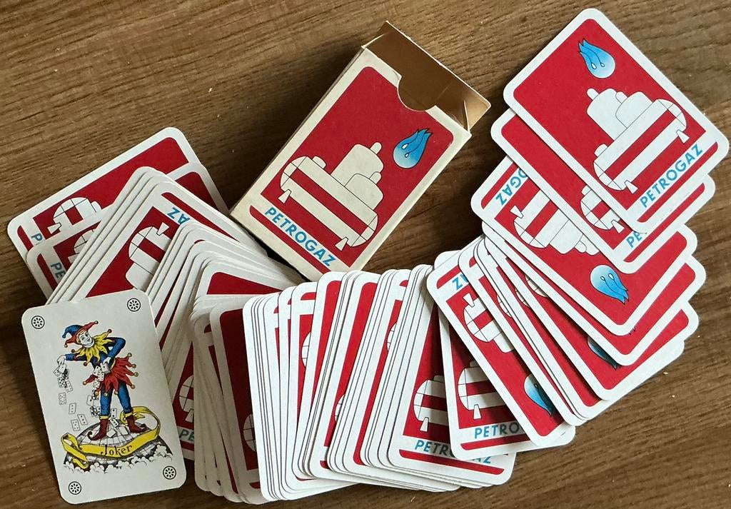 Kaartspel PETROGAZ, Verzamelen, Ophalen of Verzenden, Zo goed als nieuw, Speelkaart(en)