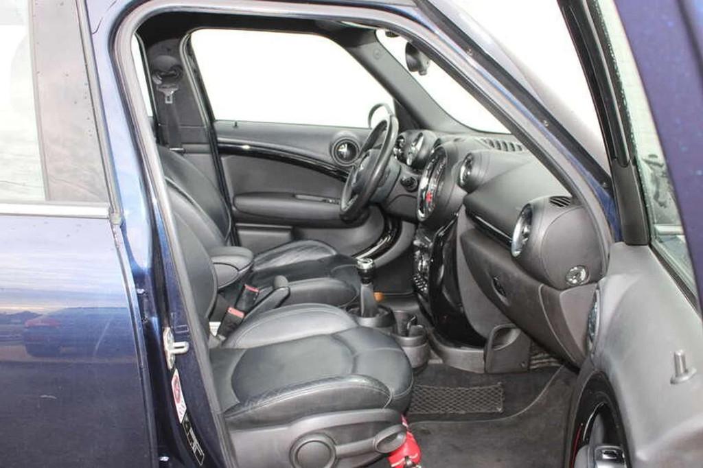 MINI Countryman Cooper D 1.6D Pano/Leder/Cruise 1 jaar garan, Auto's, Mini, Gebruikt, Blauw, Leder, Bedrijf