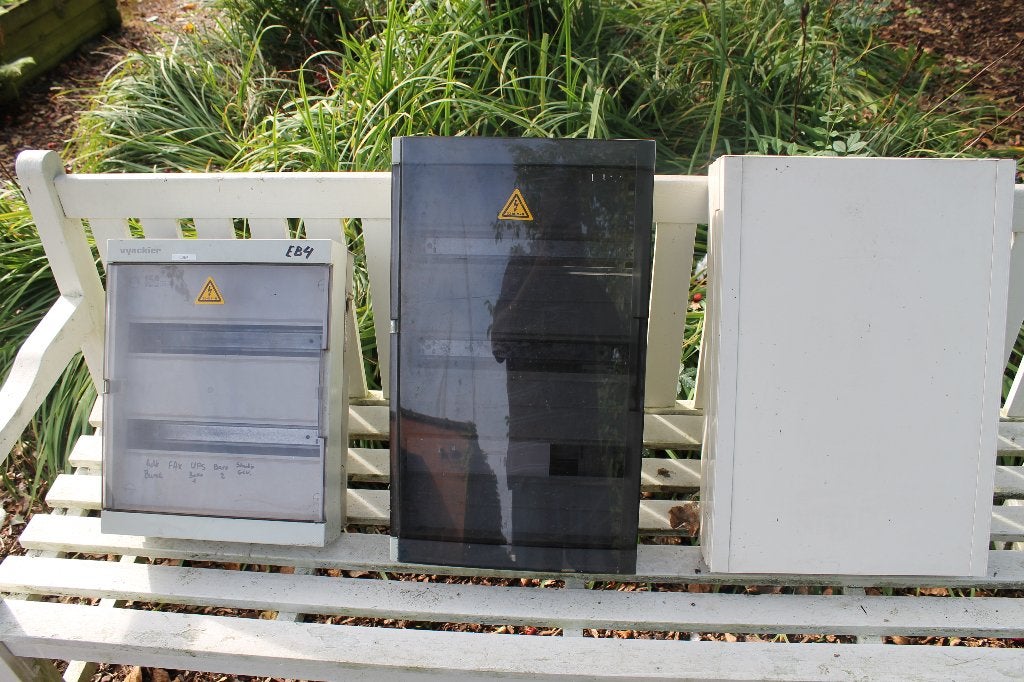 elektriciteit kasten, Doe-het-zelf en Bouw, Ophalen, Gebruikt, Overige merken, Groepenkast