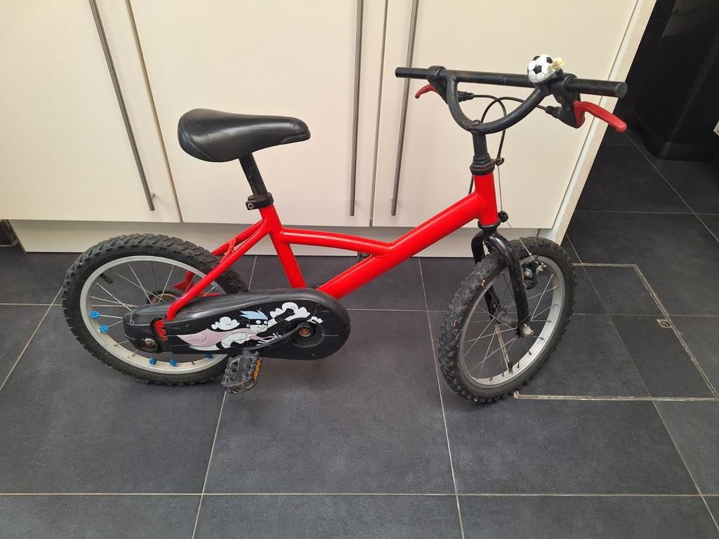 Fiets 16", Fietsen en Brommers, Fietsen | Kinderfietsjes, Ophalen, Gebruikt, Velgrem, 16 tot 20 inch