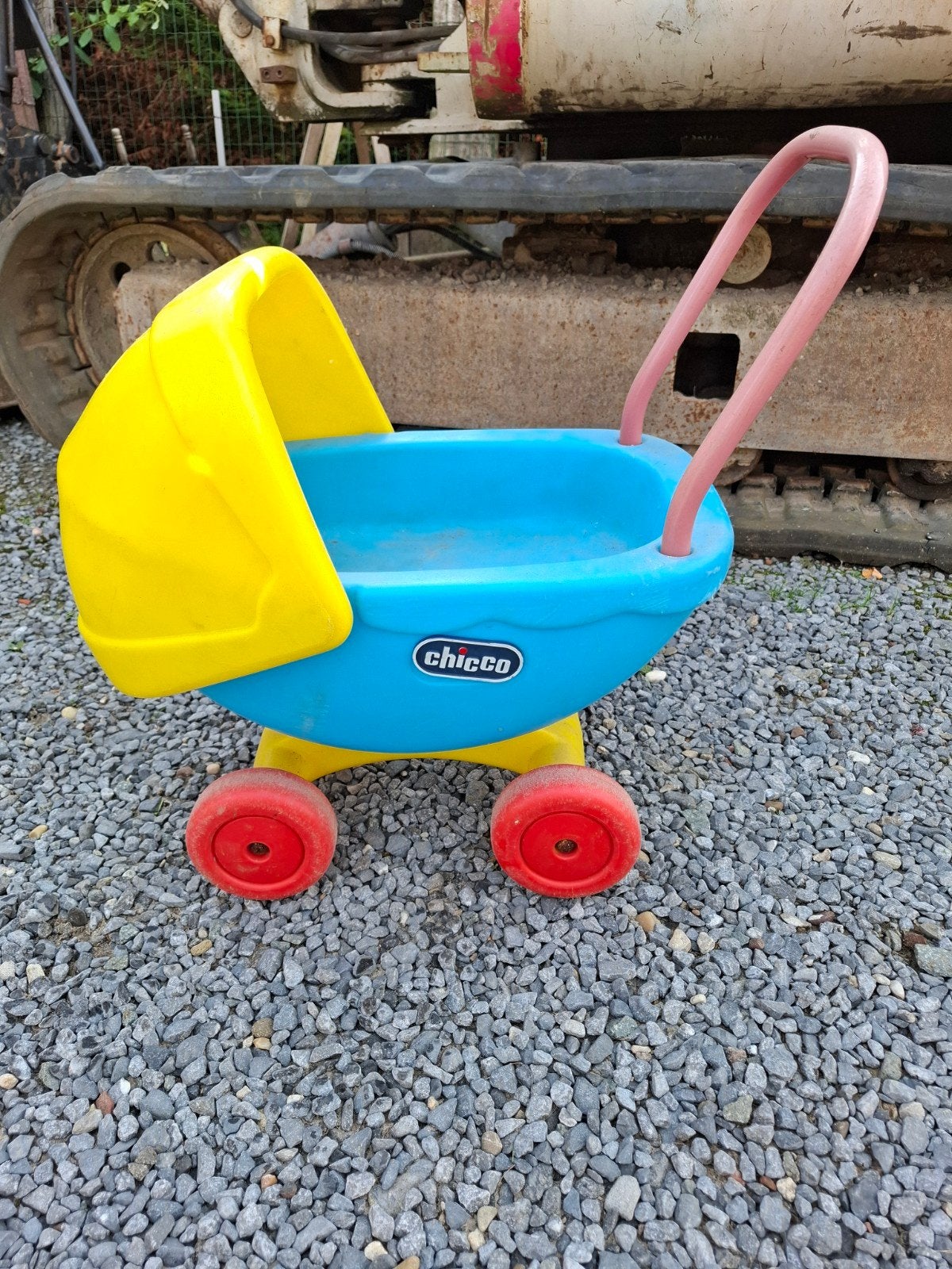 Chicco poppenwagen, Ophalen