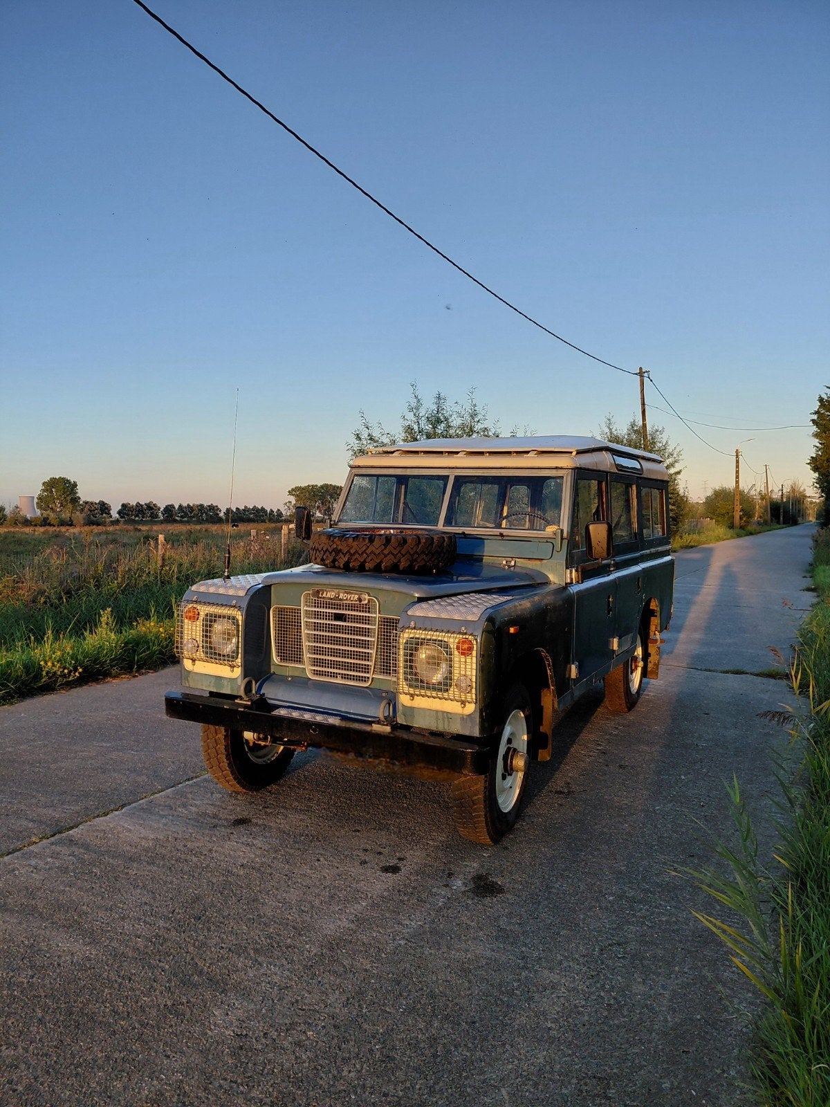land rover 109, Auto's, 4 cilinders, Blauw, Particulier, 4x4
