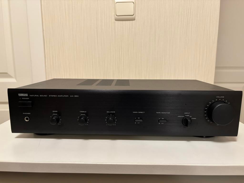 Amplificateur Yamaha AX-350, TV, Hi-fi & Vidéo, Moins de 60 watts, Yamaha, Enlèvement, Stéréo