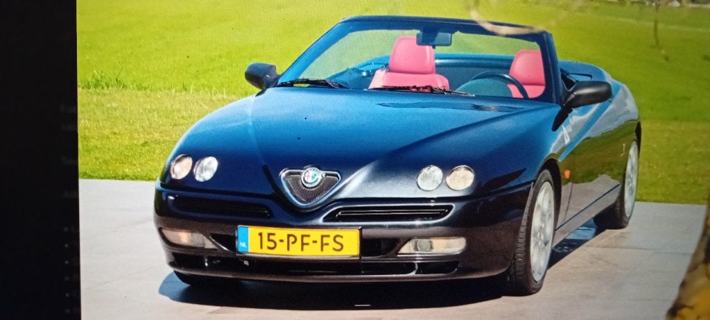 Alfa Romeo Spider 3.0 V6 24 V  2001, Auto's, Voorwielaandrijving, 1300 kg, Mistlampen, Cabriolet