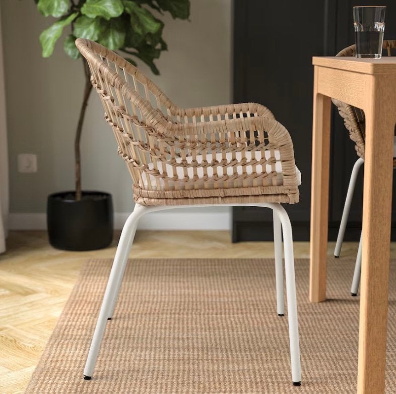 Rieten stoelen, Ophalen of Verzenden, Zo goed als nieuw, Landelijk, Minder dan 4 stoelen