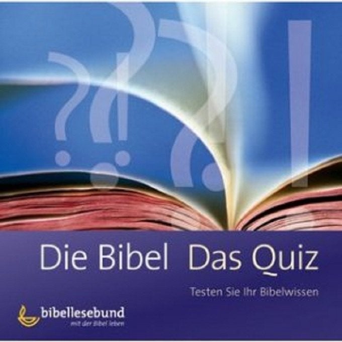 SALE--CD BIBELESEFUNDS-Die Bibel, Das Quiz CD-ROM, Verzenden