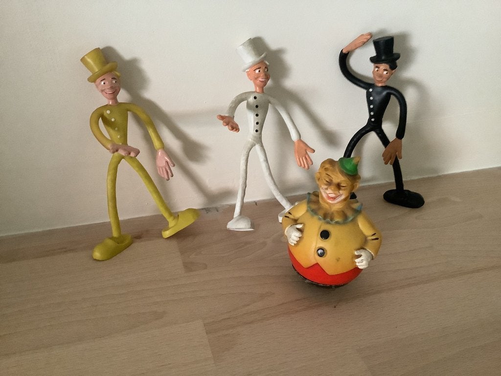 Roly poly met zijn entourage ! Jaren 50/60 !, Ophalen