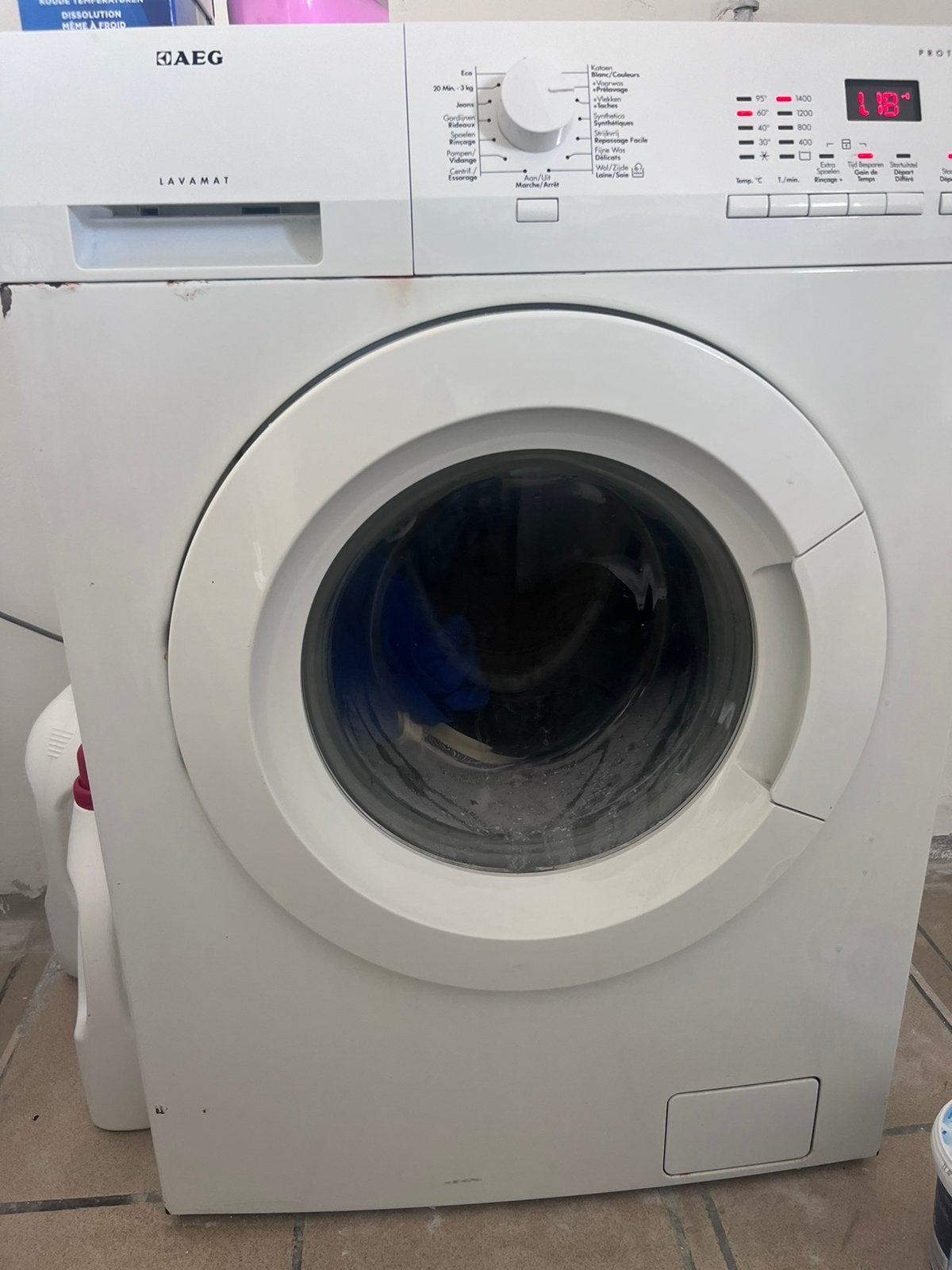Wasmachine aeg goed staat ik heb nieuwe wasmachine gekocht, Enlèvement, Comme neuf