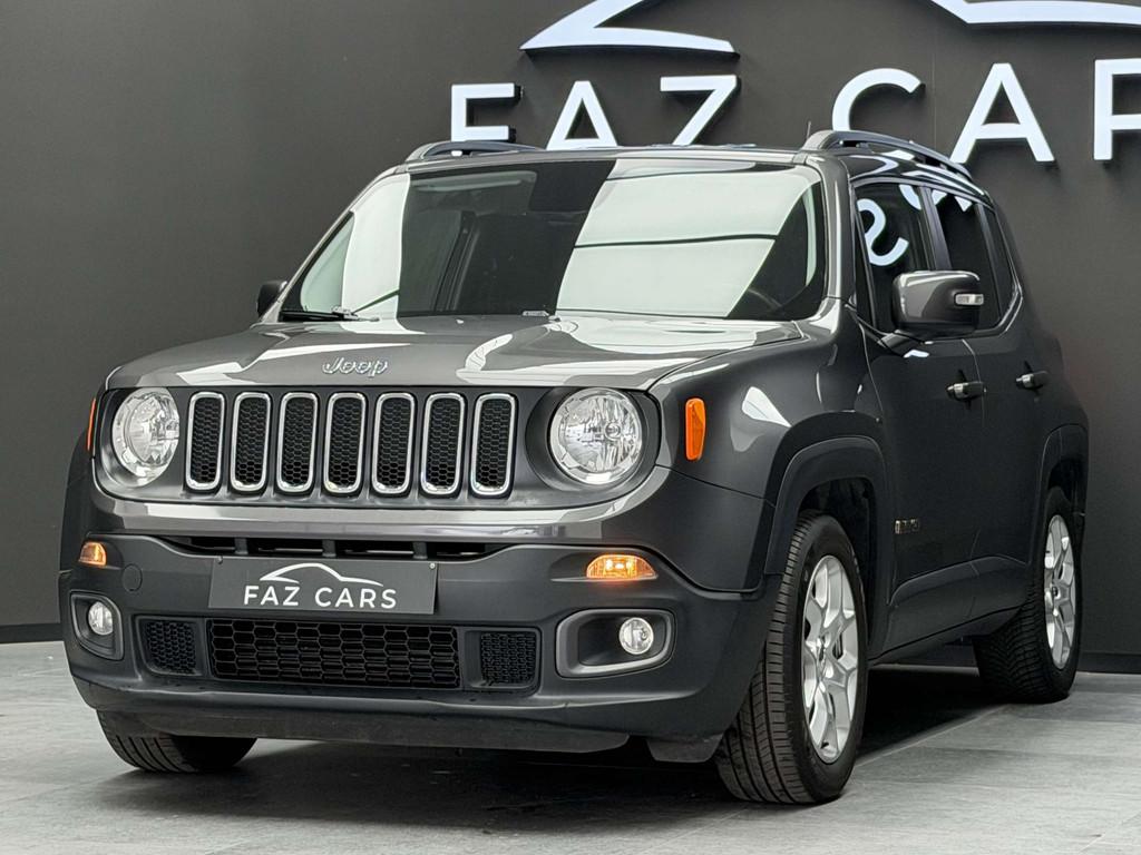 Jeep Renegade 1.4 Turbo 4x2 Longitude * CLIM + GPS + GARANTI, Autos, Jeep, 100 kW, Argent ou Gris, Achat, Entreprise