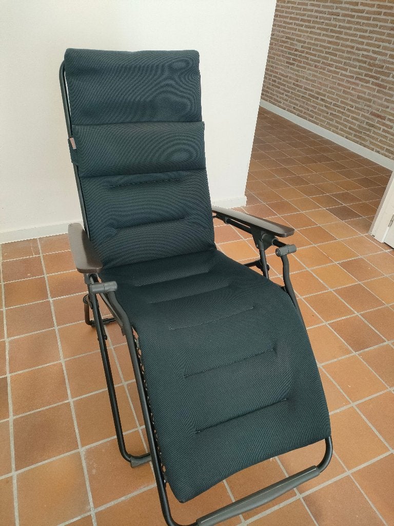 Fauteuil inclinable Lafuma (réglable), Enlèvement, Comme neuf, Chaise de camping