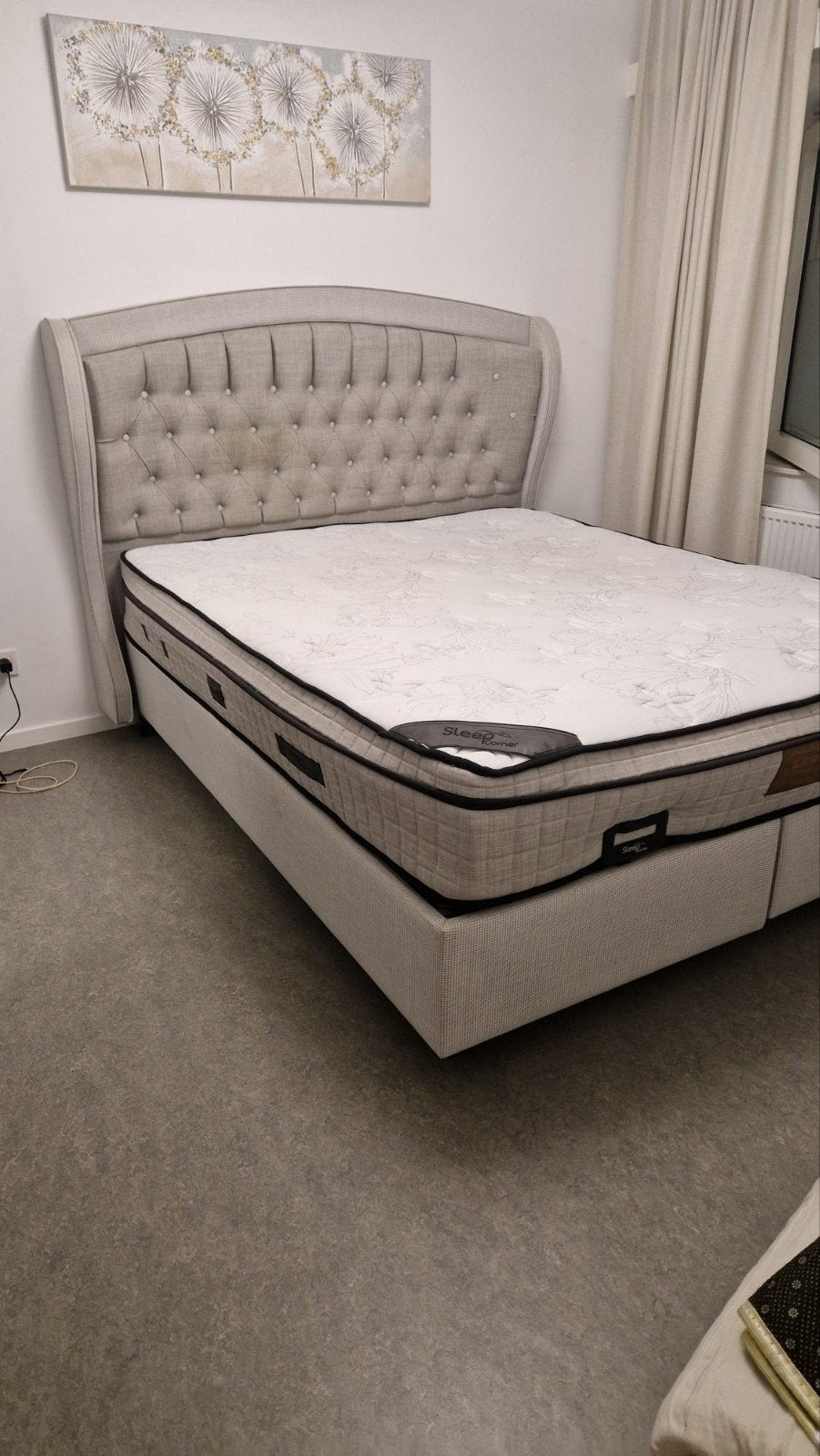 Bed met matras van Sleepcorner, Enlèvement, Comme neuf, Deux personnes, 200 cm