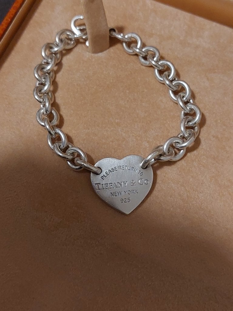 Bracelet  tiffany & co new york, Enlèvement ou Envoi, Argent, Argent