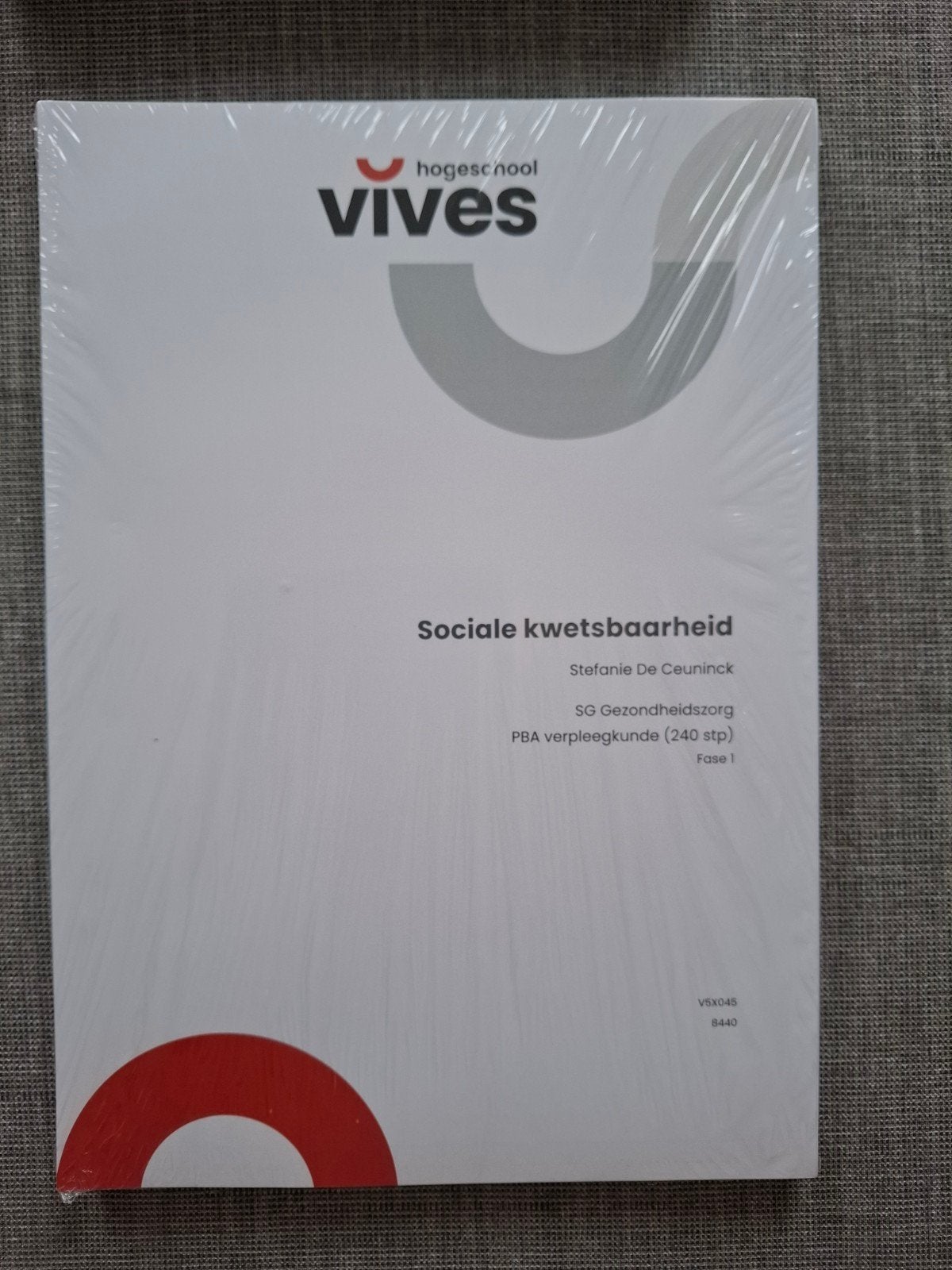 Sociale kwetsbaarheid  Bachelor Vives, Ophalen, Nieuw, Hogeschool